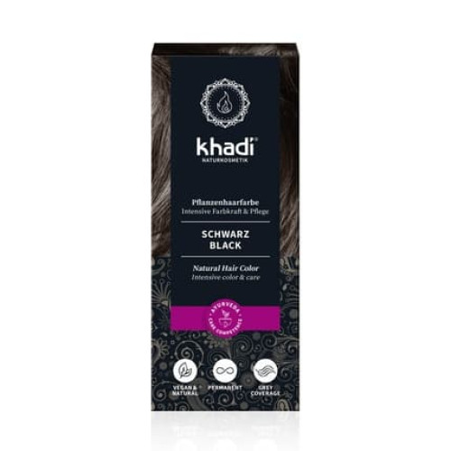 Khadi Herbal Hair Dye Black 100g