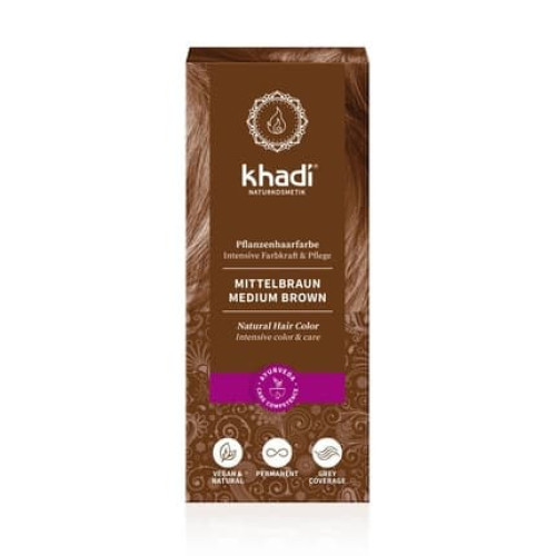 Khadi Herbal Dye Medium Chestnut 100g
