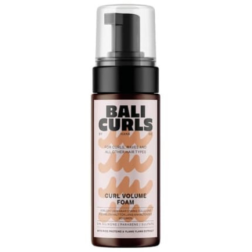 Bali Curls Curl Volume Foam Lightweight Styling Mousse for Curls