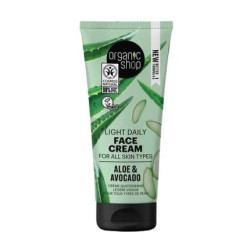 Organic Shop Aloe Daily Facial Cream For All Skin Types 50ml