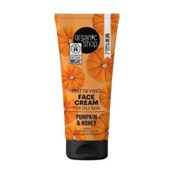 Organic Shop Pumpkin Facial Cream For Oily Skin 50ml