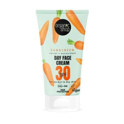 Organic Shop Carrot Day Cream Spf 30 50ml