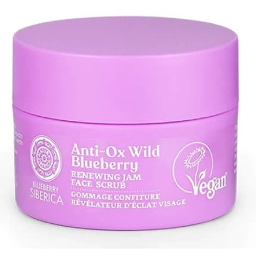 Natura Siberica Renewing Jam Face Scrub 50ml Wild Blueberry Antiox Exfoliating Facial Jam Natura Siberica Renewing Jam Face Scrub 50ml Wild Blueberry Antiox Exfoliating Facial Jam