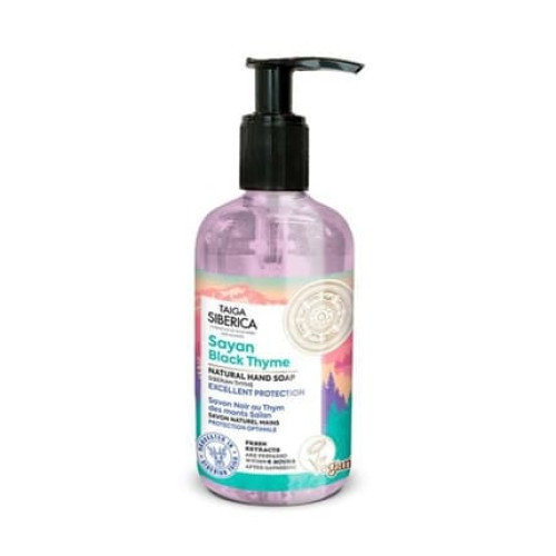 Natura Siberica Taiga Sayan Black Thyme Hand Soap 300ml Excellent Protection