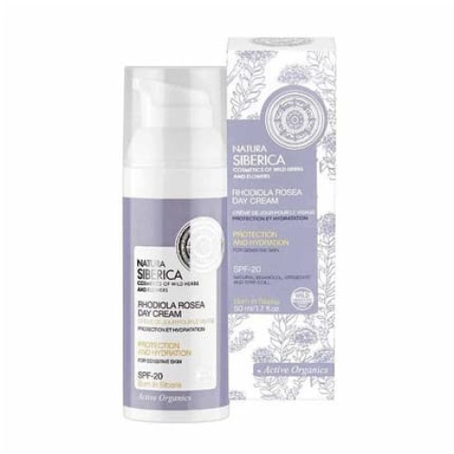 Natura Siberica Protection And Hydration Day Cream For Sensitive Skin 50ml