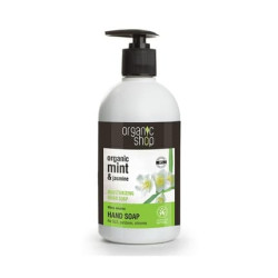 Organic Shop Organic Mint & Jasmine Moisturizing Hand Soap 500ml