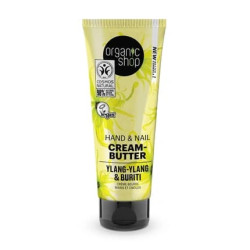 Organic Shop Ylangylang Hand And Nail Cream Butter 75ml
