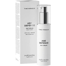 MÁDARA Organic Skincare Time Miracle Age Defence Day Cream with Hyaluronic Acid and Cellular Bio-Complex 50ml
