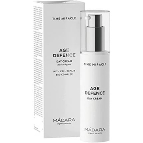 MÁDARA Organic Skincare Time Miracle Age Defence Day Cream with Hyaluronic Acid and Cellular Bio-Complex 50ml