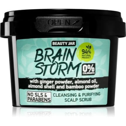 Beauty Jar Brainstorm Scrub Delicato Per Il Cuoio Capelluto 100 G
