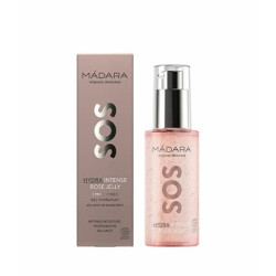 Mdara Intensive Moisturizing Hyaluronic Gel With Sos Hydra Rose Water Intense Rose Jelly 75 Ml