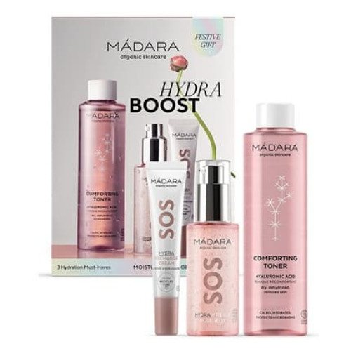 Mdara Hydra Boost Skin Hydration Gift Set Includes Sos Hydra Recharge Cream Micellar Water And Serum Mdara Hydra Boost Skin Hydration Gift Set Includes Sos Hydra Recharge Cream Micellar Water And Serum
