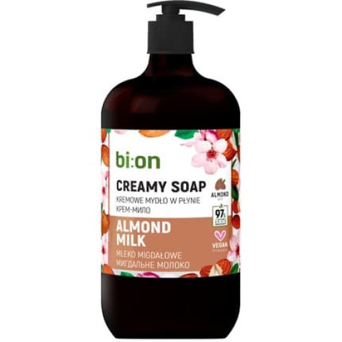 Elfa Pharm Bio Naturell Creamy Liquid Soap With Pump Almond 946 Ml