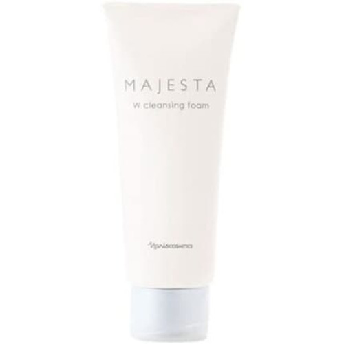 Naris Cosmetics Majesta W Cleansing Foam 100g Facial Wash