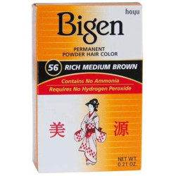 Bigen Hair Color Powder #56 Rich Medium Brown 0.14 Ounce