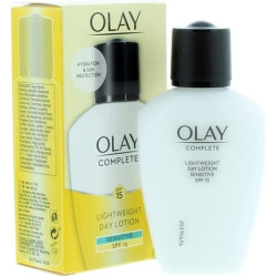 Olay Complete Lightweight Three-in-One SPF 15 Sensitive Moisturizer Day Fluid