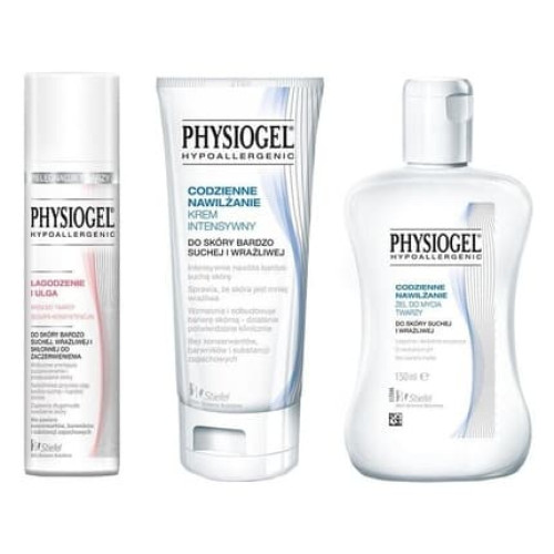 Physiogel Hypoallergenic Daily Moisture Cream Line of Choice