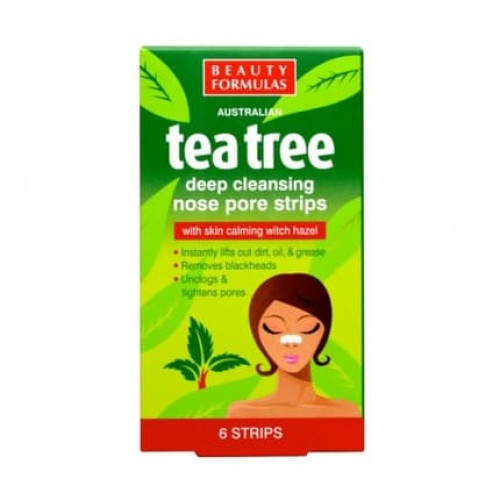 Beauty Formulas Tea Tree Blackhead Peeling Facial Scrub 150ml