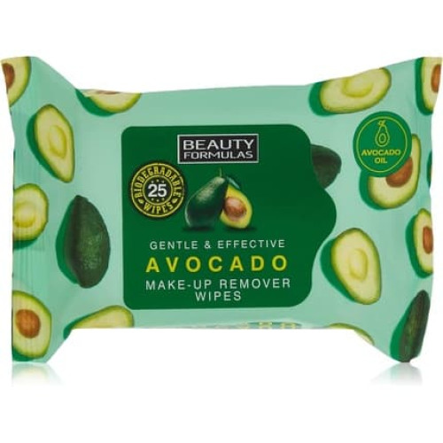 Beauty Formulas Avocado Makeup Remover Wipes