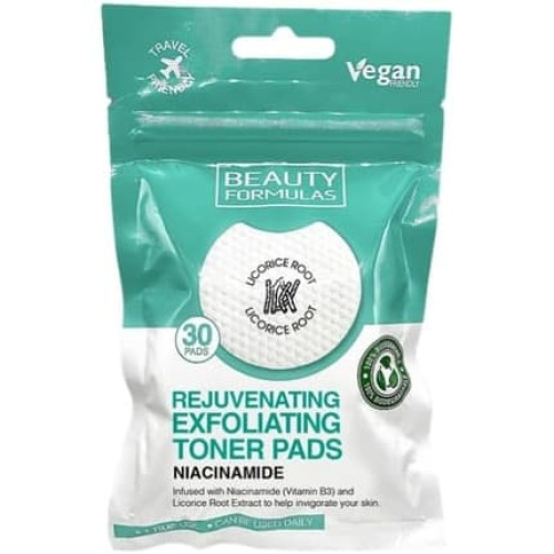 Beauty Formulas Exfoliating Toner Pads