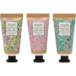 William Morris Hand Creams 30ml - Pack of 3 Fresh Fragrances with Shea Butter and Jojoba William Morris Hand Creams 30ml - Pack of 3 Fresh Fragrances with Shea Butter and Jojoba