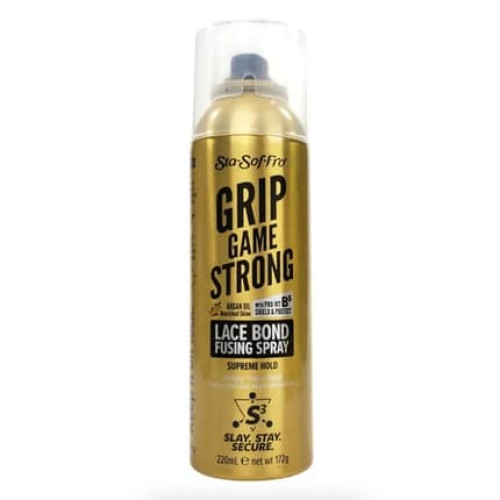 Sta-Sof-Fro Grip Game Strong Lace Bond Fusing Spray 220ml