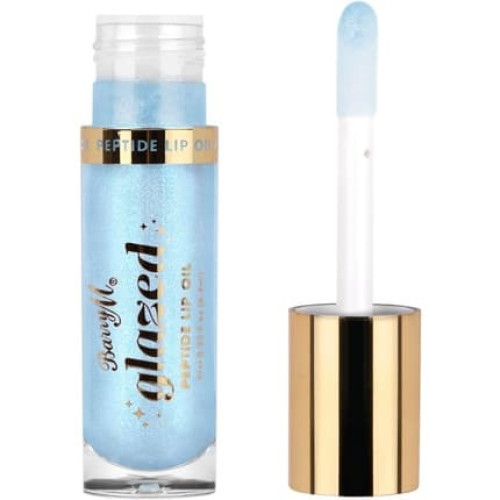 Barry M Glazed Peptide Lip Oil Shade Blue Shimmer So Nostalgic Hydrating Lip