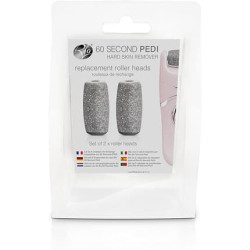 Rio Beauty Pedi2-acc-x2 Electronic File Replacement Heads 60 Seconds - Pack of 2