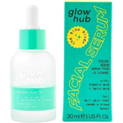 Glow Hub The Glow Giver Facial Serum with Glycolic Acid and Lactic Acid Glow Hub The Glow Giver Facial Serum with Glycolic Acid and Lactic Acid