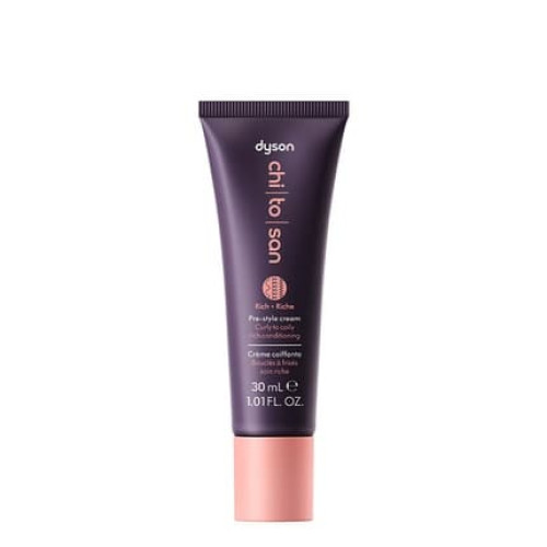 Dyson Chitosan Prestyling Hair Cream Curly To Coily Rich Conditioning 30ml