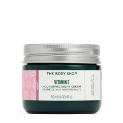 The Body Shop Vitamin E Night Cream for All Skin Types Vegan 1.6 Oz The Body Shop Vitamin E Night Cream for All Skin Types Vegan 1.6 Oz