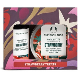 The Body Shop Strawberry Treats Christmas Gift Set Shower Gel 60ml