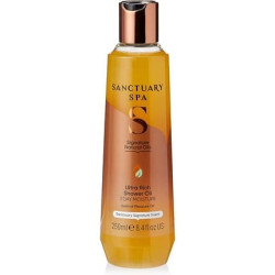 Sanctuary Spa Ultra Rich Shower Oil for Dry Skin No Mineral Oil Cruelty Free and Vegan 250ml Vanilla Sanctuary Spa Ultra Rich Shower Oil for Dry Skin No Mineral Oil Cruelty Free and Vegan 250ml Vanilla