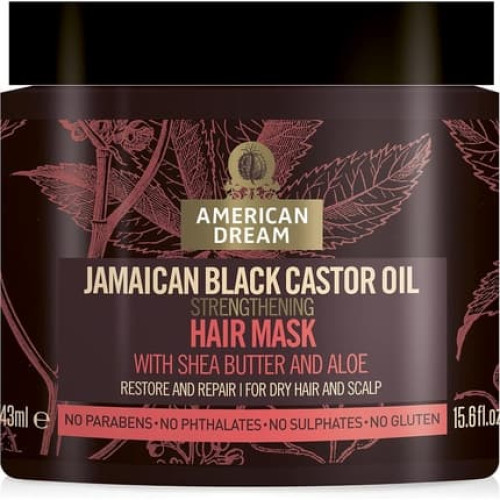 Jamaican Black Castor Oil Strengthening Hair Mask With Shea Butter And Aloe 443ml Jamaican Black Castor Oil Strengthening Hair Mask With Shea Butter And Aloe 443ml