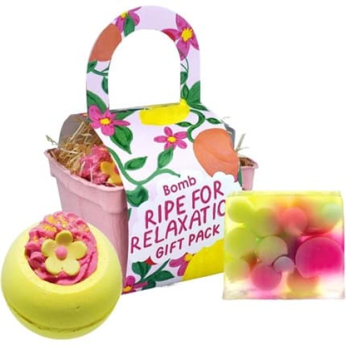Bomb Cosmetics Ripe For Relaxation Bath Bomb and Soap Bar Gift Box