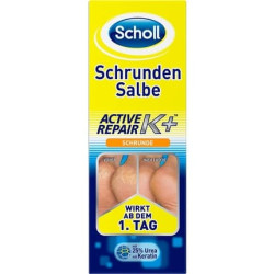 Scholl Active Repair K+ Cracked Heel Cream with 25% Urea and Keratin