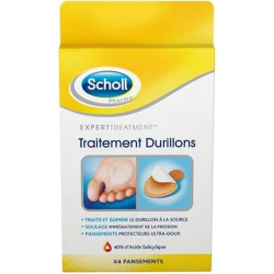 Scholl Corn Removal Plasters for Callus - Pack of 4 Scholl Corn Removal Plasters for Callus - Pack of 4