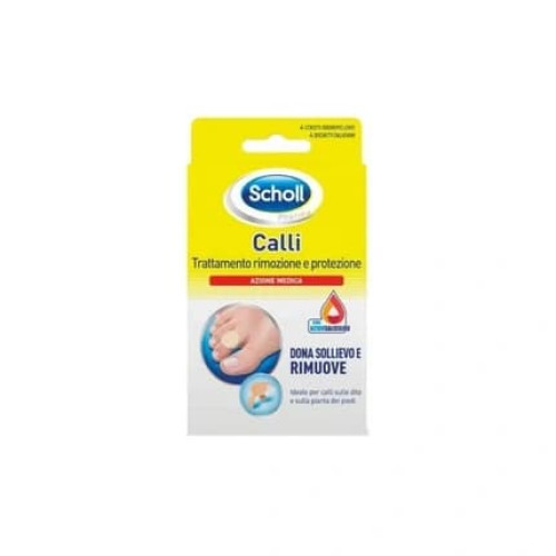 Scholl's Wellness Company Dr Scholl Callus Treatment Removal And Protection 4 Patches 4 Discs