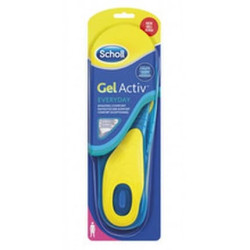 Scholl Gel Active Everyday Gel Insoles For Women 1 Pair