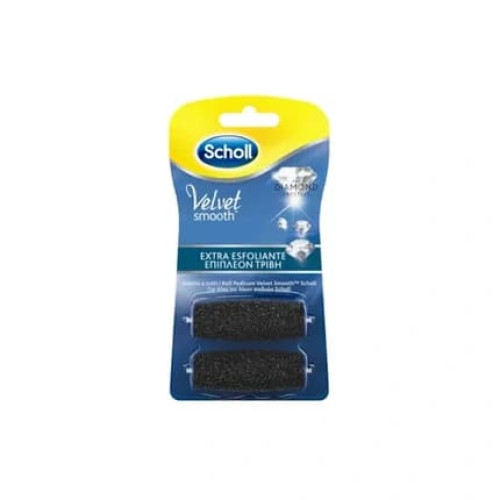 Scholl's Wellness Company Dr Scholl Velvet Soft 2 Extra Exfoliating Refills