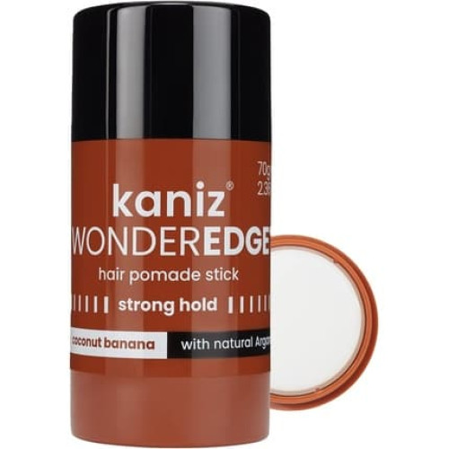 Kaniz Wonder Edge Pomade Stick Hair Coconut Banana 70g