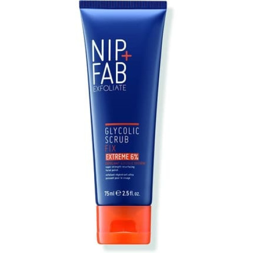 Nip + Fab Glycolic Acid Fix Face Scrub Extreme with Salicylic Acid and Aloe Vera 75ml