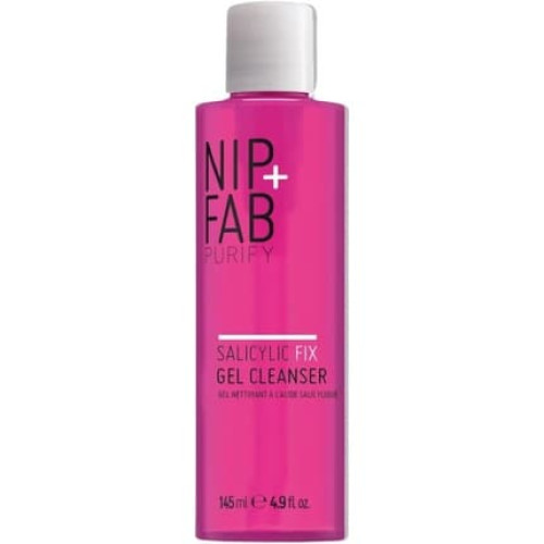 Nip + Fab Salicylic Fix Gel Face Cleanser with Niacinamide and Hydrating BHA