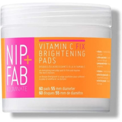 Nip + Fab Vitamin C Fix Brightening Pads for Face with Pomegranate and Coffee Seed Extract 60 Pads 80ml
