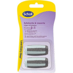 Scholl Replacement Rollers 2-in-1 Peeling & Straightener Refill for Foot Rasp Scholl Replacement Rollers 2-in-1 Peeling & Straightener Refill for Foot Rasp