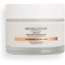 Revolution Skincare London SPF 30 Moisture Cream for Normal to Dry Skin 50ml Revolution Skincare London SPF 30 Moisture Cream for Normal to Dry Skin 50ml