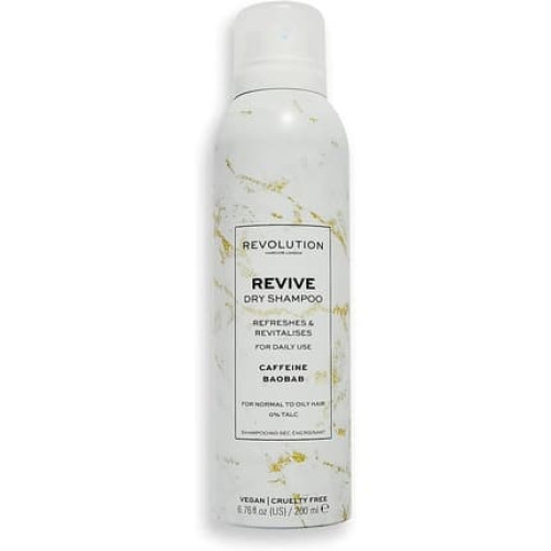 Revolution Haircare Revive Dry Shampoo No Rinse Spray Vegan and Cruelty-Free 200ml