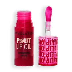 Revolution Pout Lip Oil Nourishing Tinted High Shine Non-Sticky
