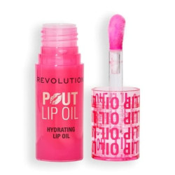 Revolution Pout Lip Oil Nourishing Tinted High Shine Non-Sticky