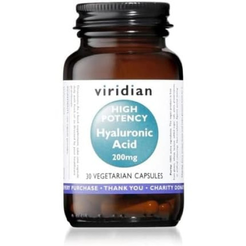 Viridian Hyaluronic Acid 200mg 30 Capsules